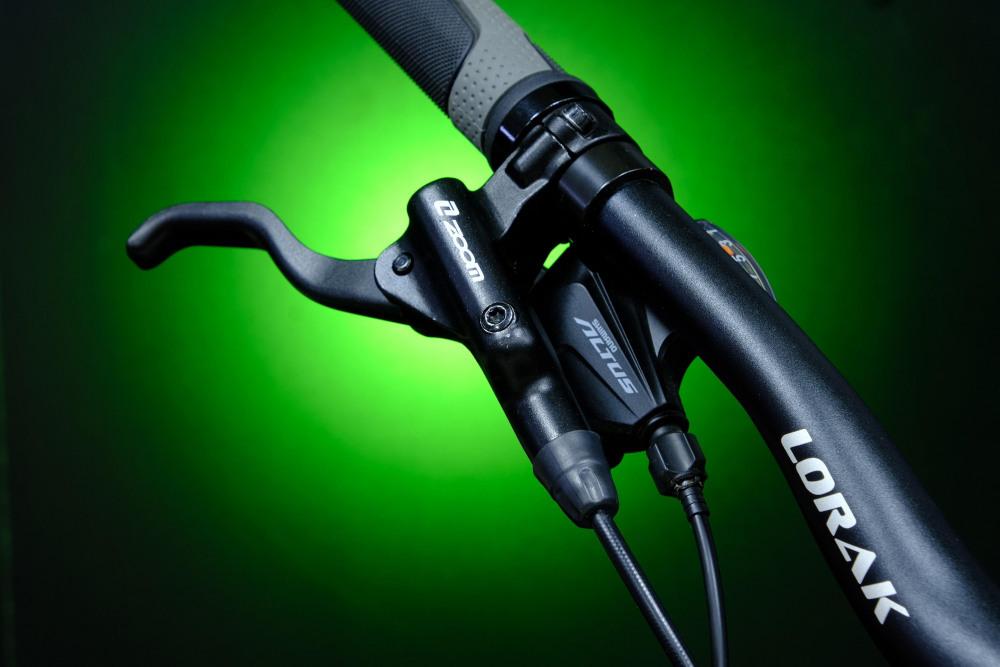 Lorak 7.0 Матовый Чёрный/Зелёный рама 19 (на рост 171-182)