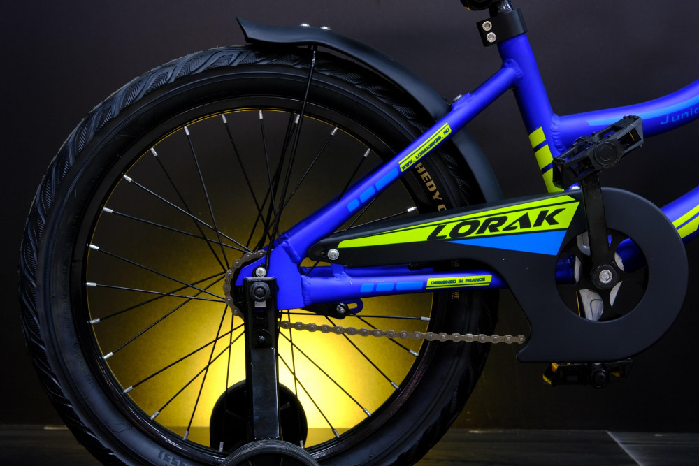Lorak Junior 18 Boy Матовый Синий/Жёлтый