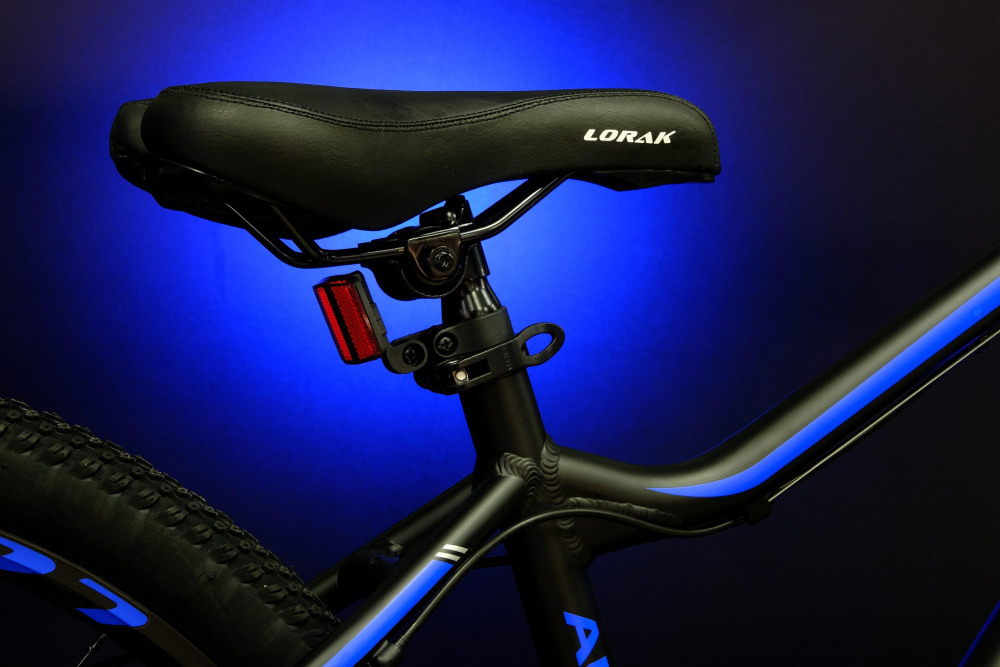 Lorak Race 26 Матовый Чёрный/Синий 15р (на рост 141-160)