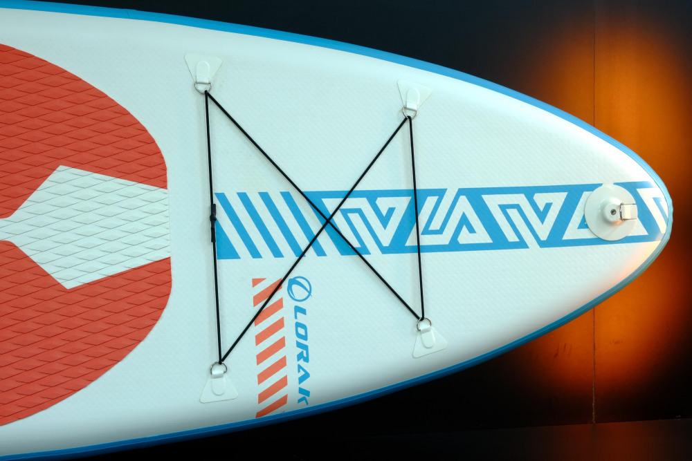 Сапборд Lorak 903 (320*84*15) бело-синий, код 77903