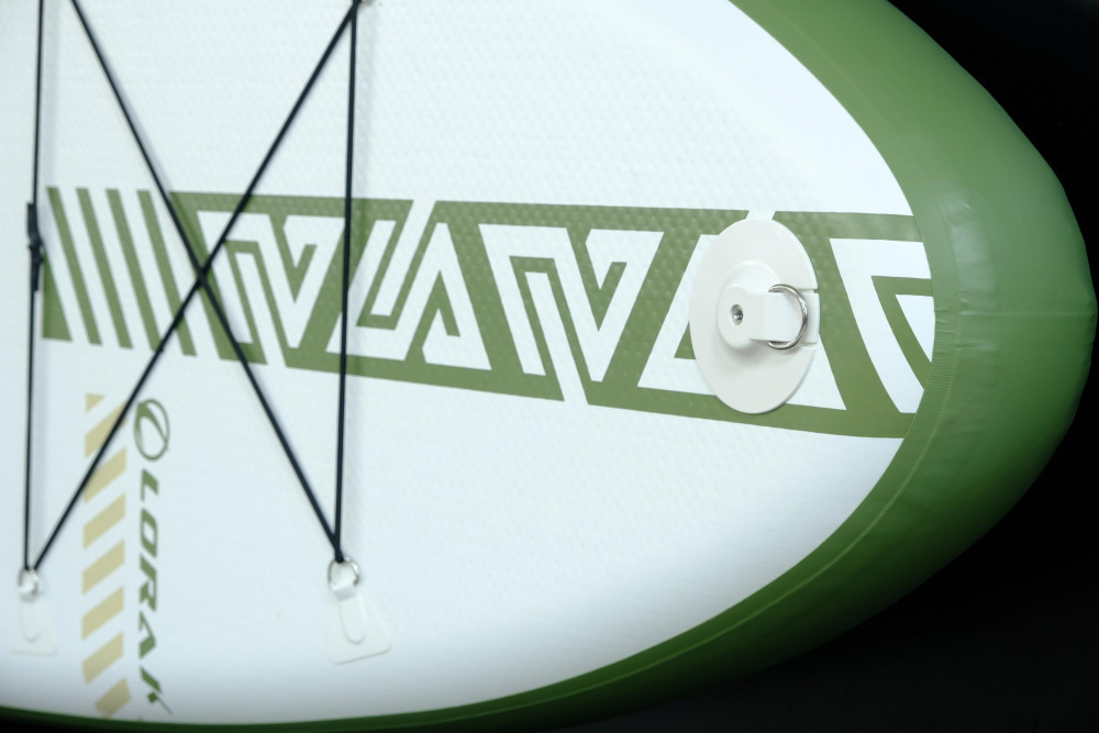 Сапборд Lorak 904 (320*84*15) бело-коричневый, код 77904