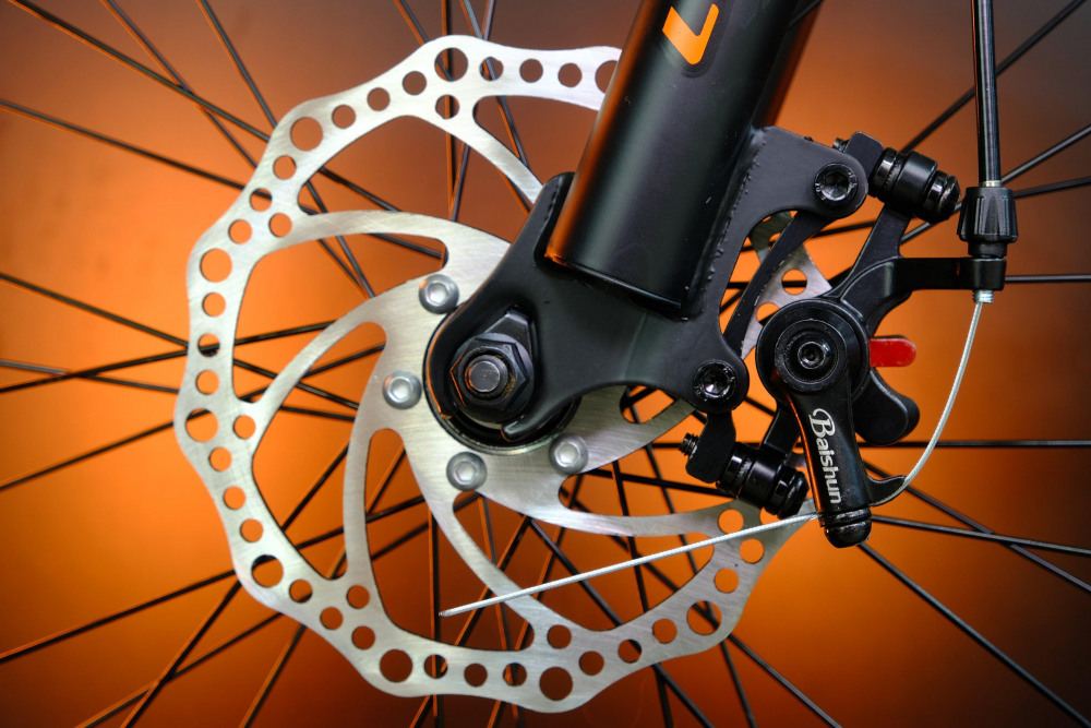 LORAK Fast 24 Матовый Чёрный/Оранжевый